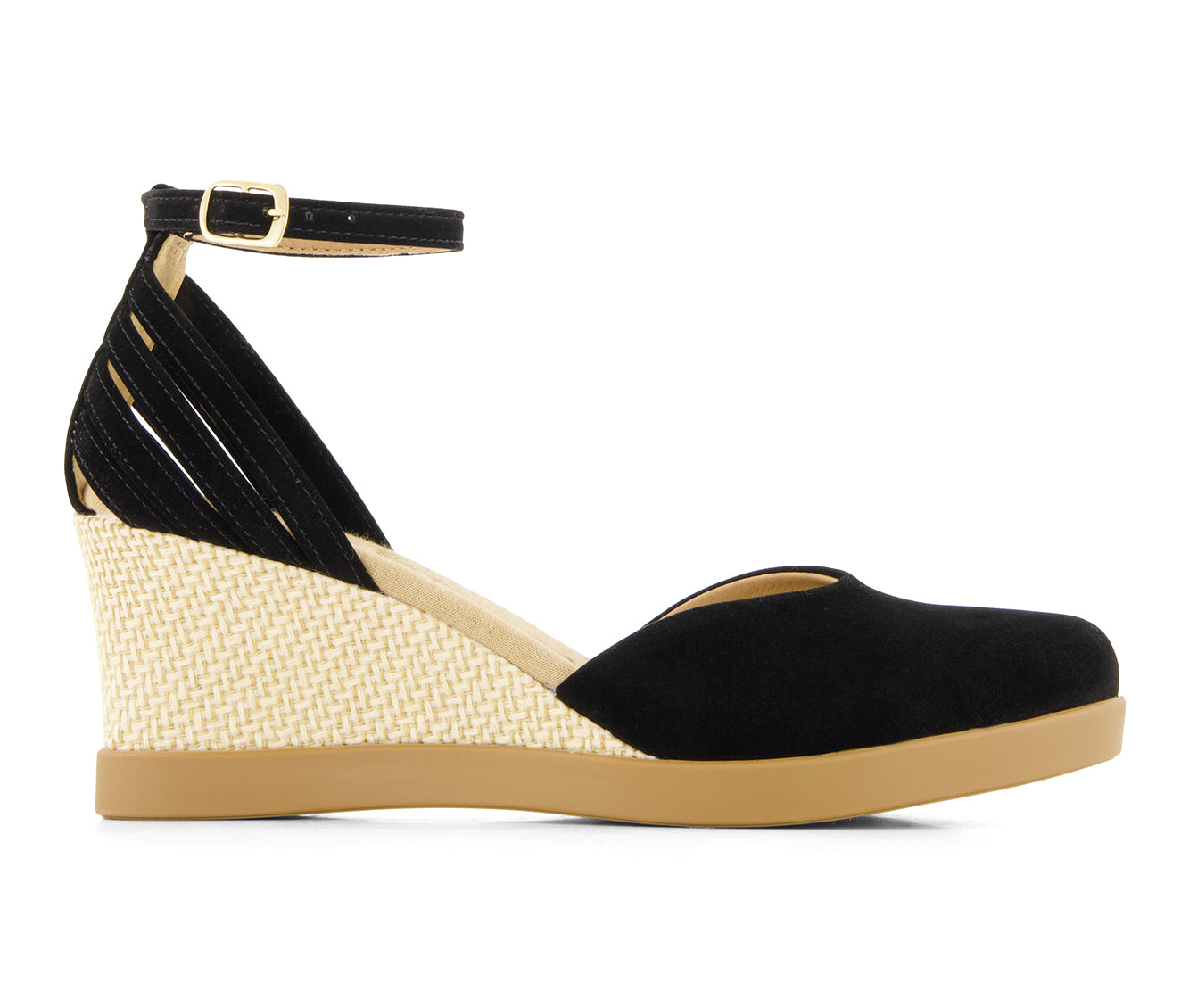 Andrea Women's Wedge Ankle Strap Espadrilles 19819