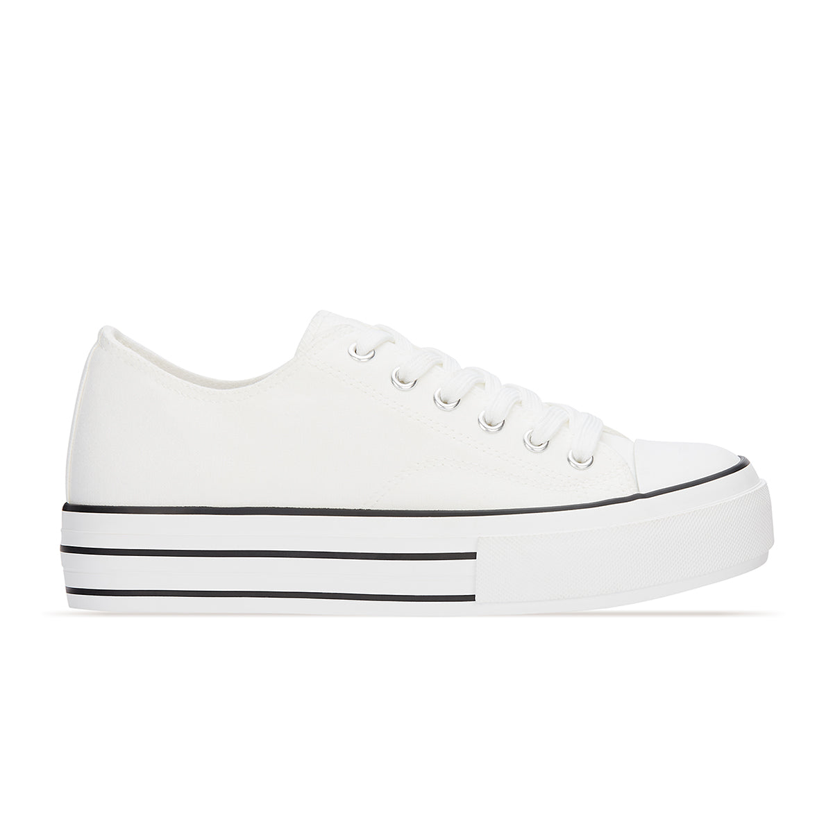 Andrea Canvas Sneakers Platform 87055