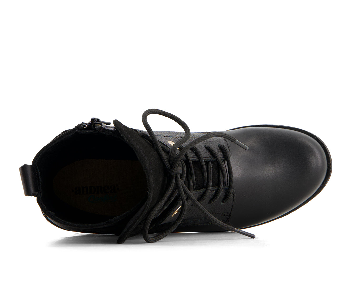 Andrea Women's Leather Lace up Ankle Booties 36123