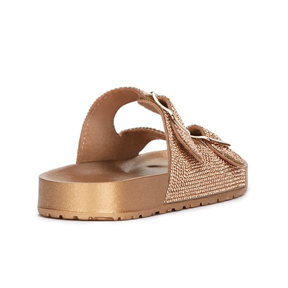 Andrea Glamourous Footbed Rhinestones Sandals 88216