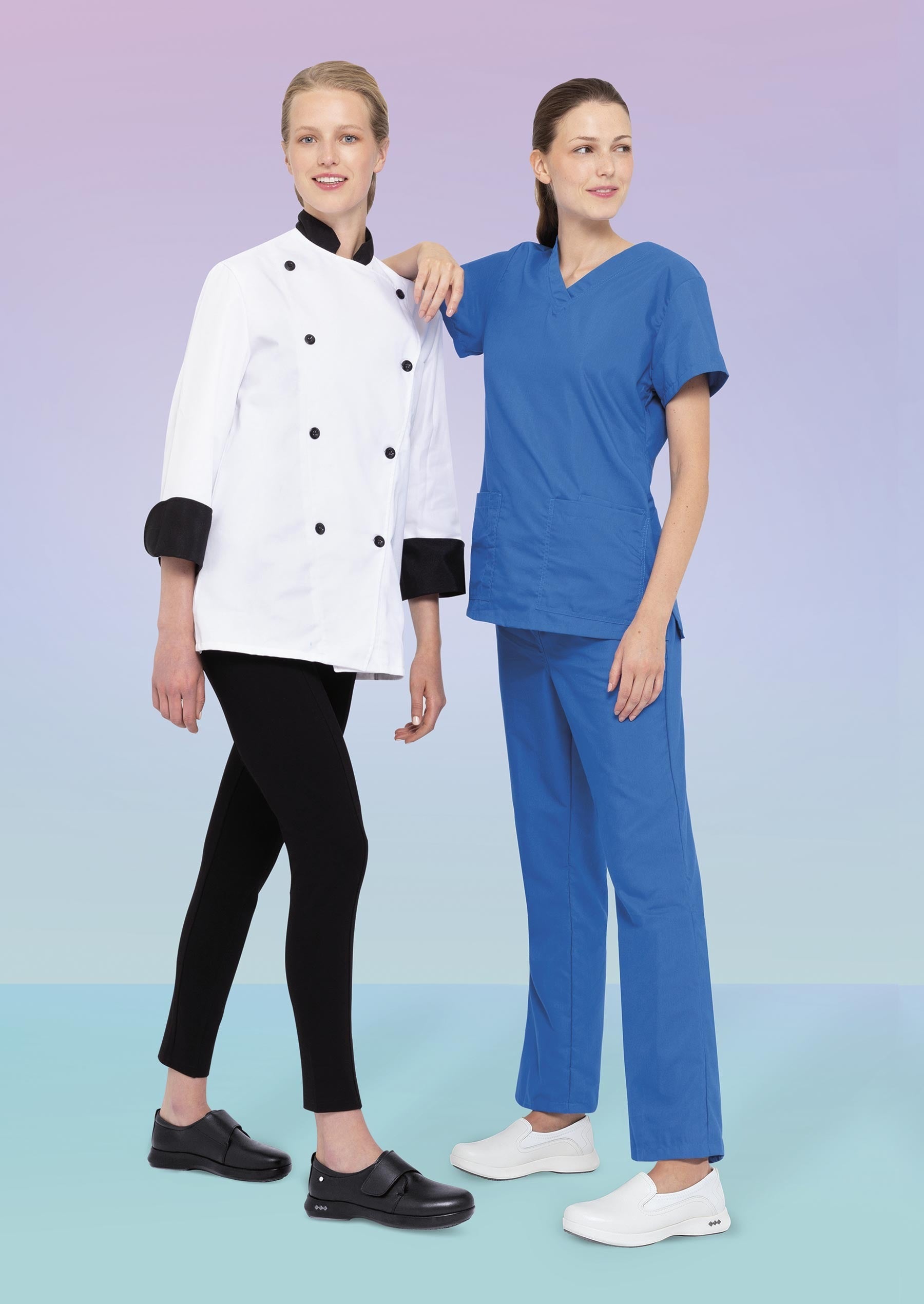 Andrea Professional Leather Moccasins Ultra Comfort Work Shoes 88671