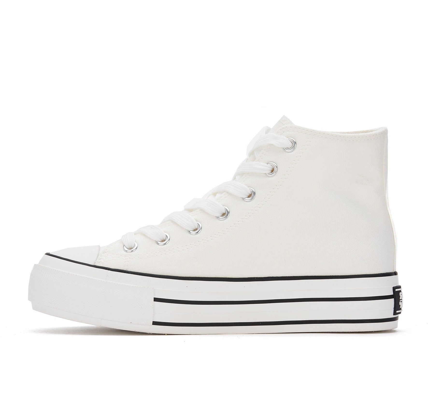 Andrea Canvas Sneaker Boots With Platform 89614