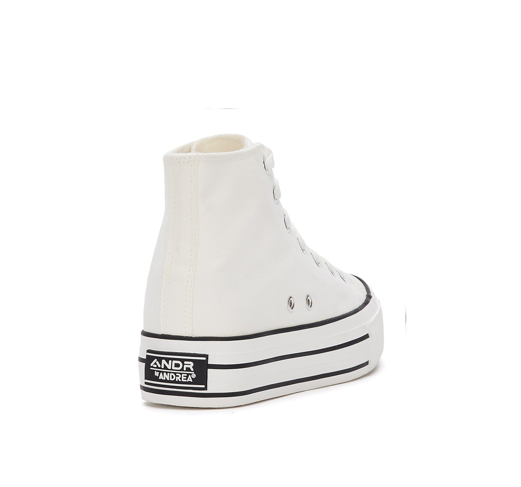 Andrea Canvas Sneaker Boots With Platform 89614