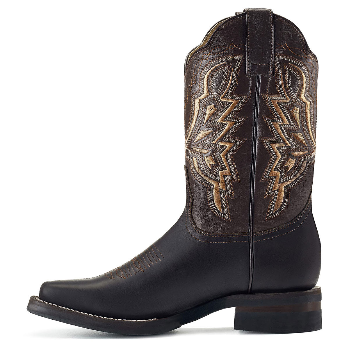 Handcrafted Men's Leather Boots By Forastero Western FOR68052