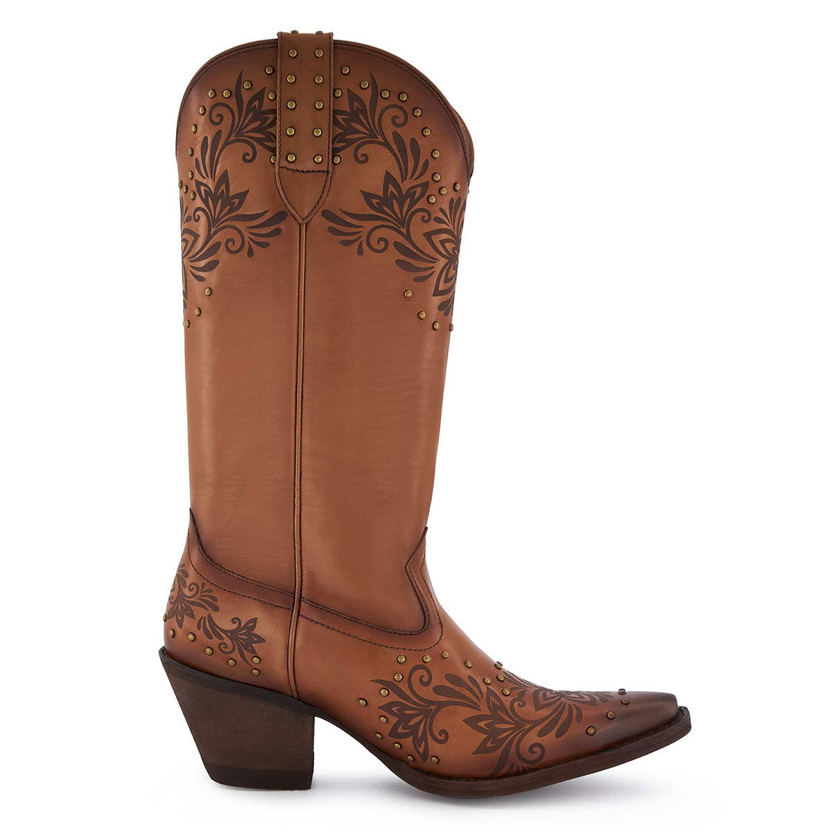 Women Premium Leather Western Boots By Forastero FOR66208