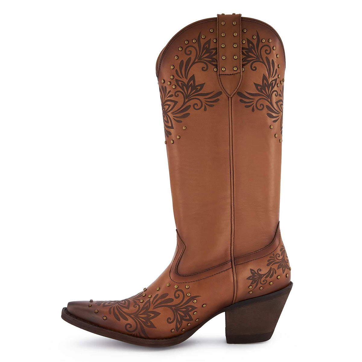 Women Premium Leather Western Boots By Forastero FOR66208
