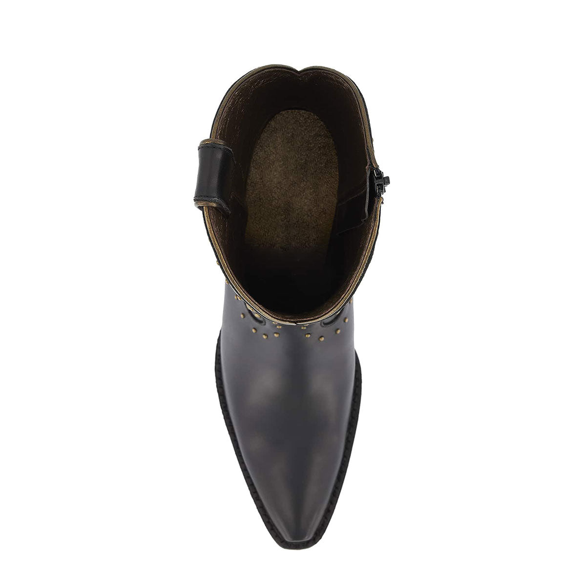 Women Premium Leather Western Short Boots By Forastero FOR66209