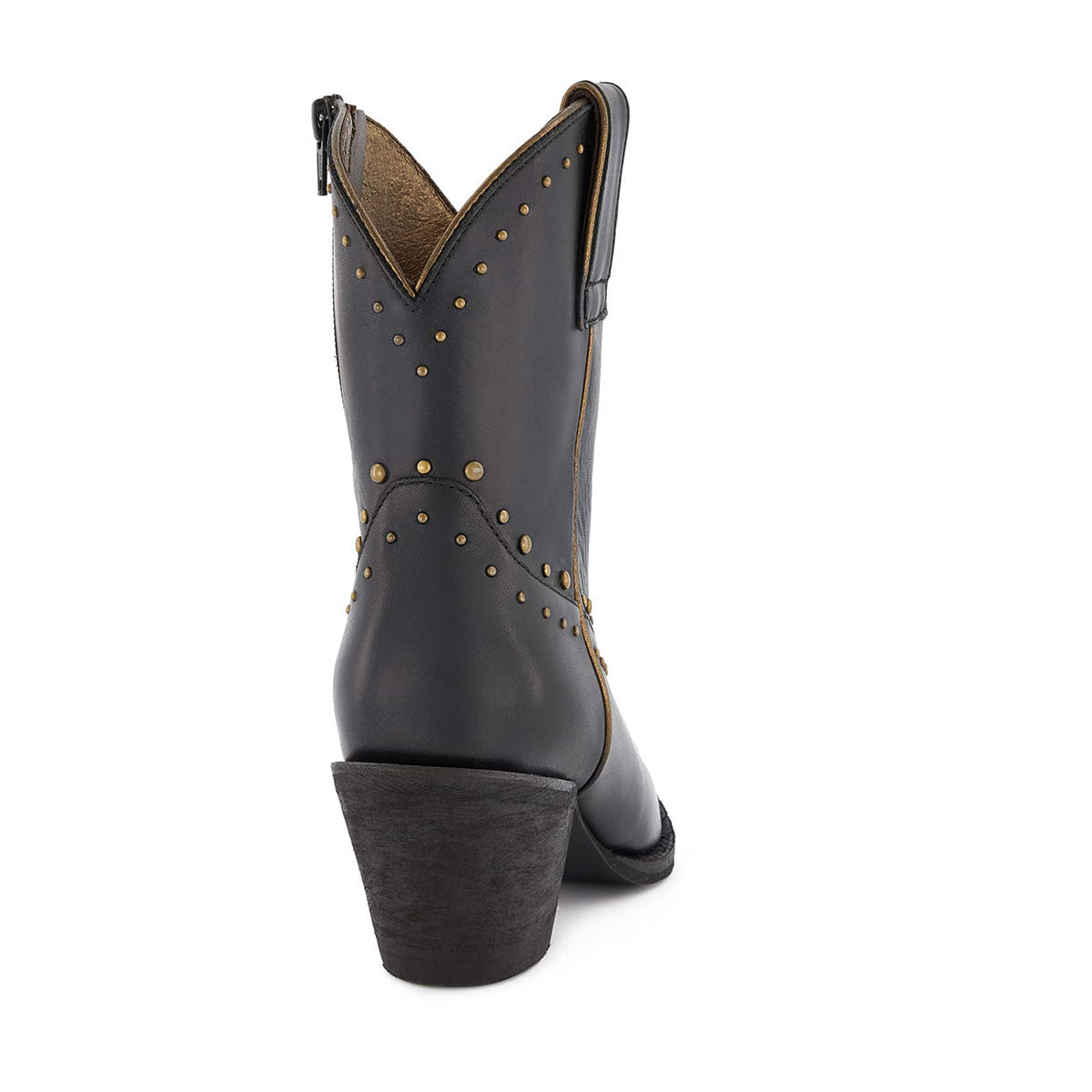 Women Premium Leather Western Short Boots By Forastero FOR66209