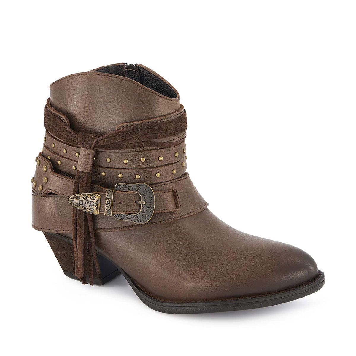 Women Western Fashion Booties By Forastero FOR66211