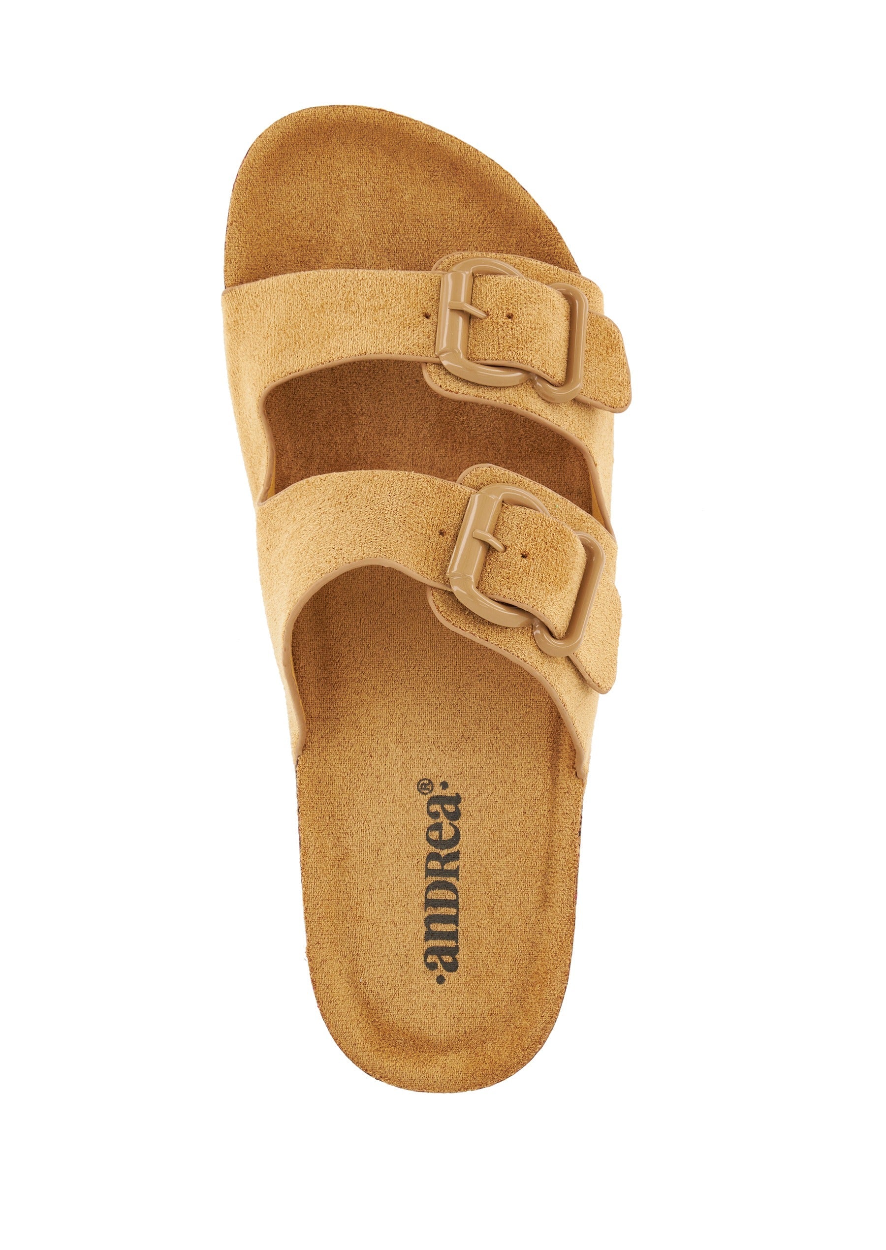 Andrea Double Strap Footbed Platform Sandals 66660