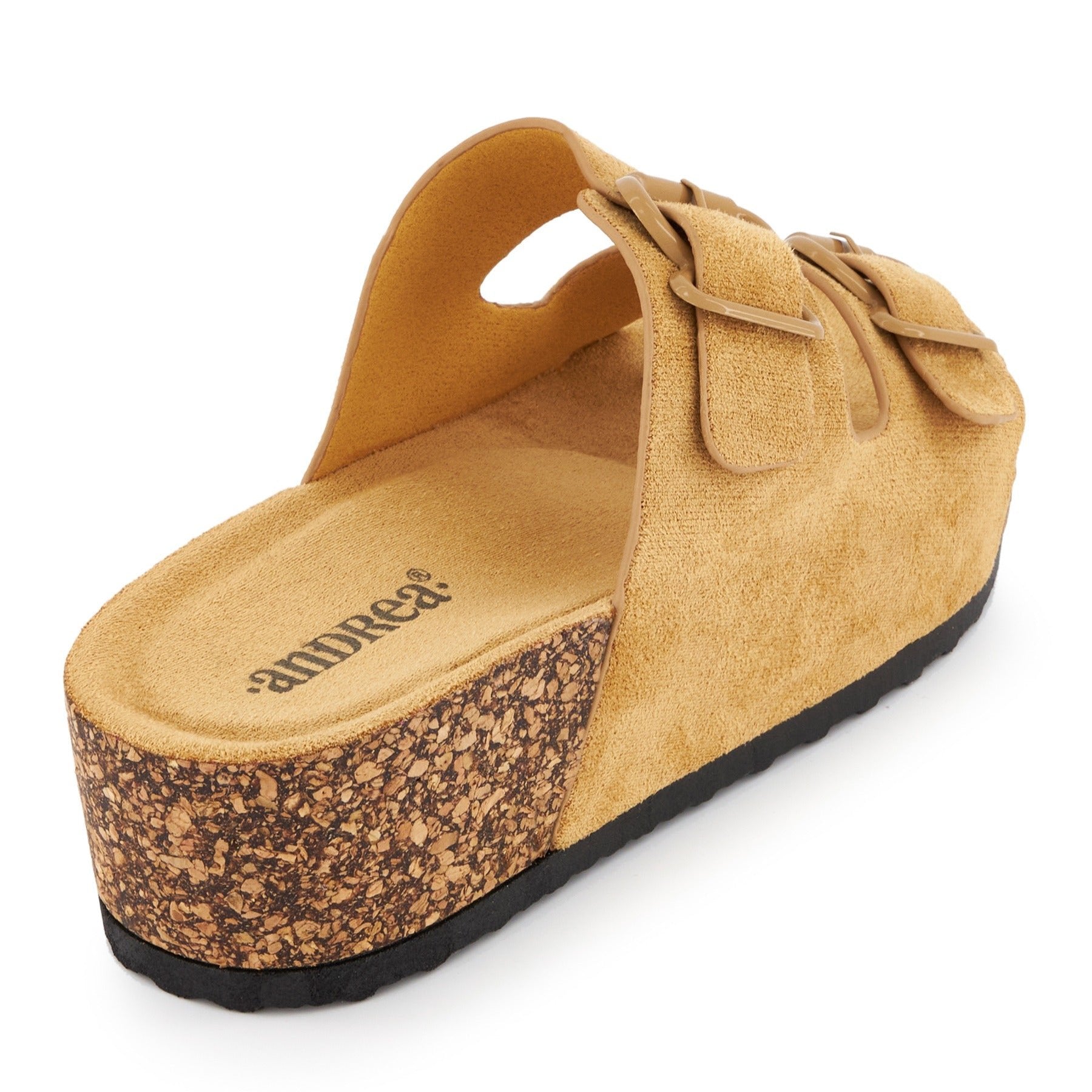 Andrea Double Strap Footbed Platform Sandals 66660