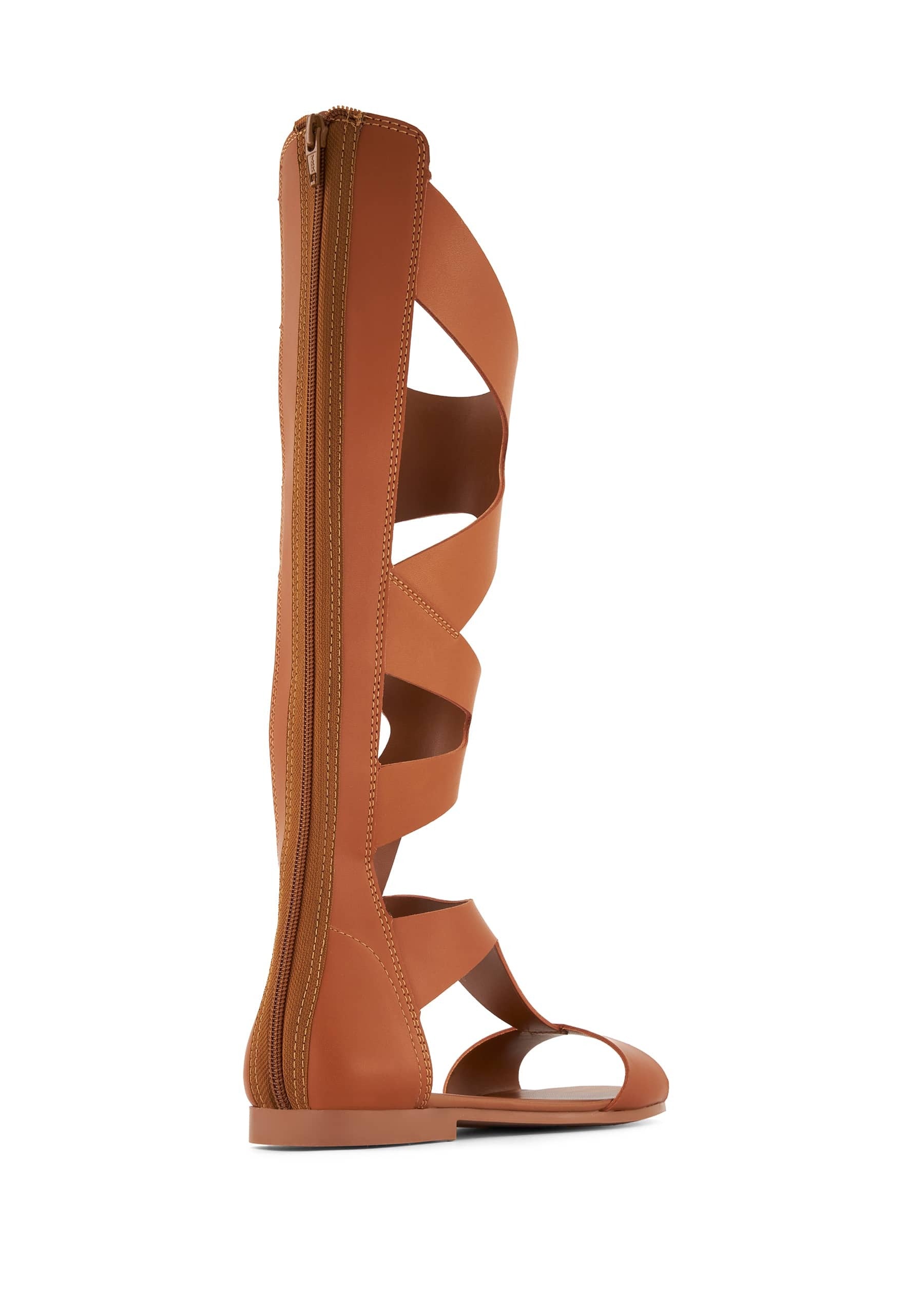 Andrea Tall Gladiator Sandals With Back Zipper 67926
