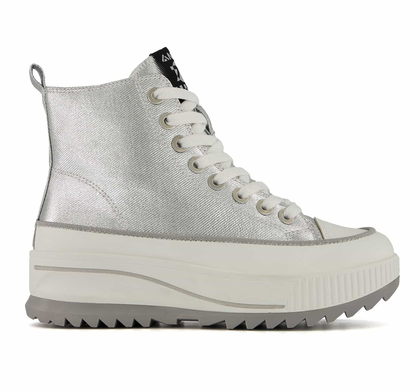 Andrea Platform Metallic Sneaker Booties 70076