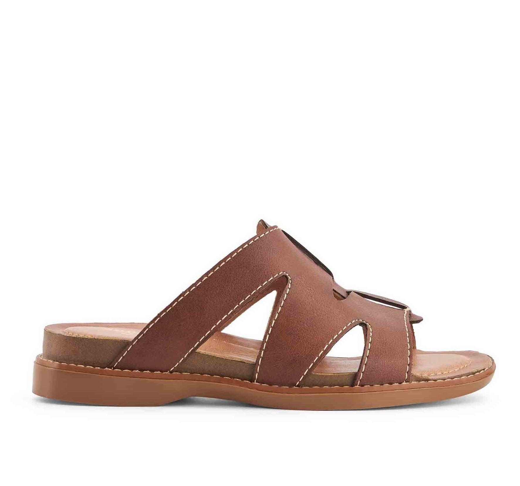 Andrea Fisherman Low Wedge Sandal 68105