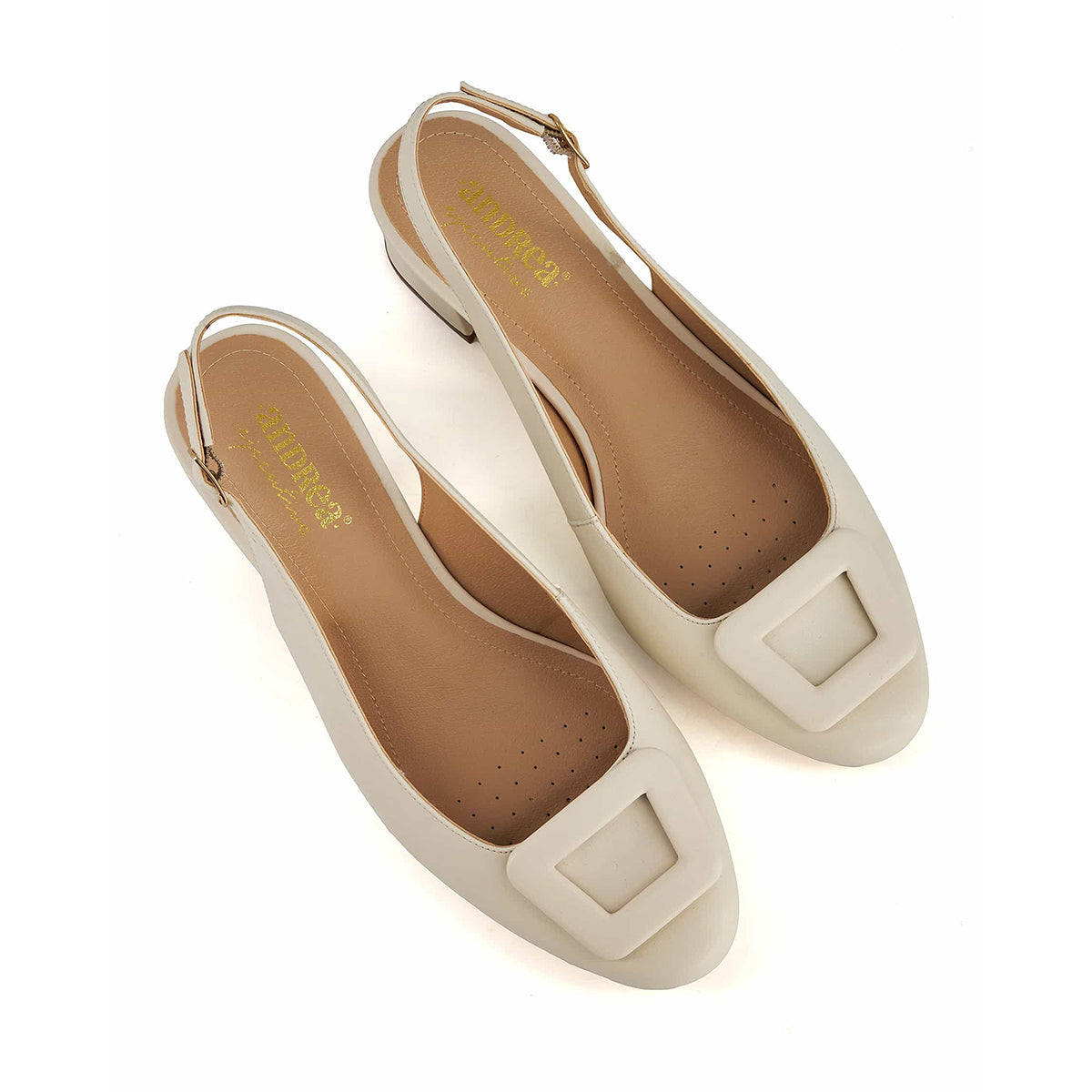 Andrea Slingback Low Heel Pumps 73799