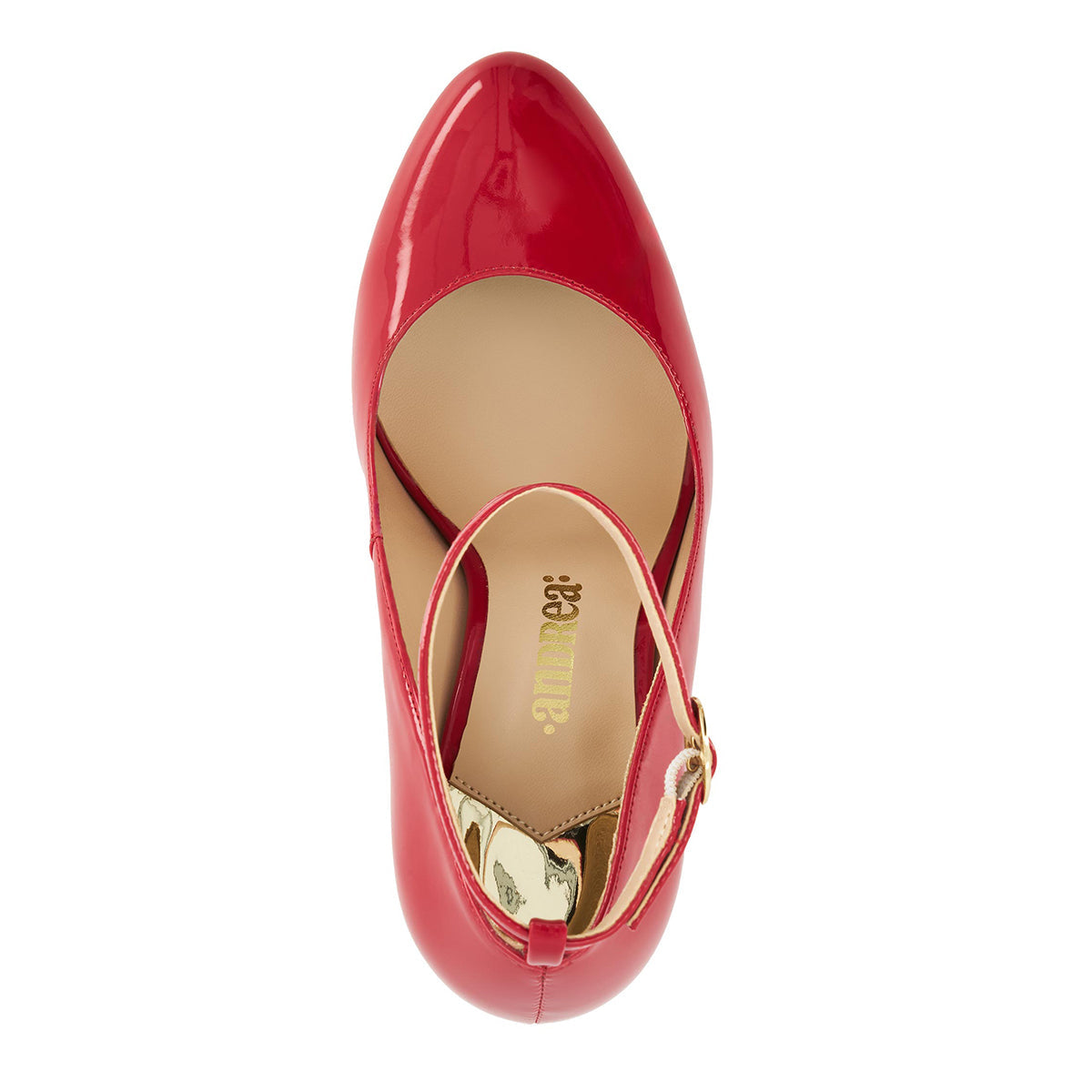 Andrea High Heels, Ankle Buckle Strap 73963