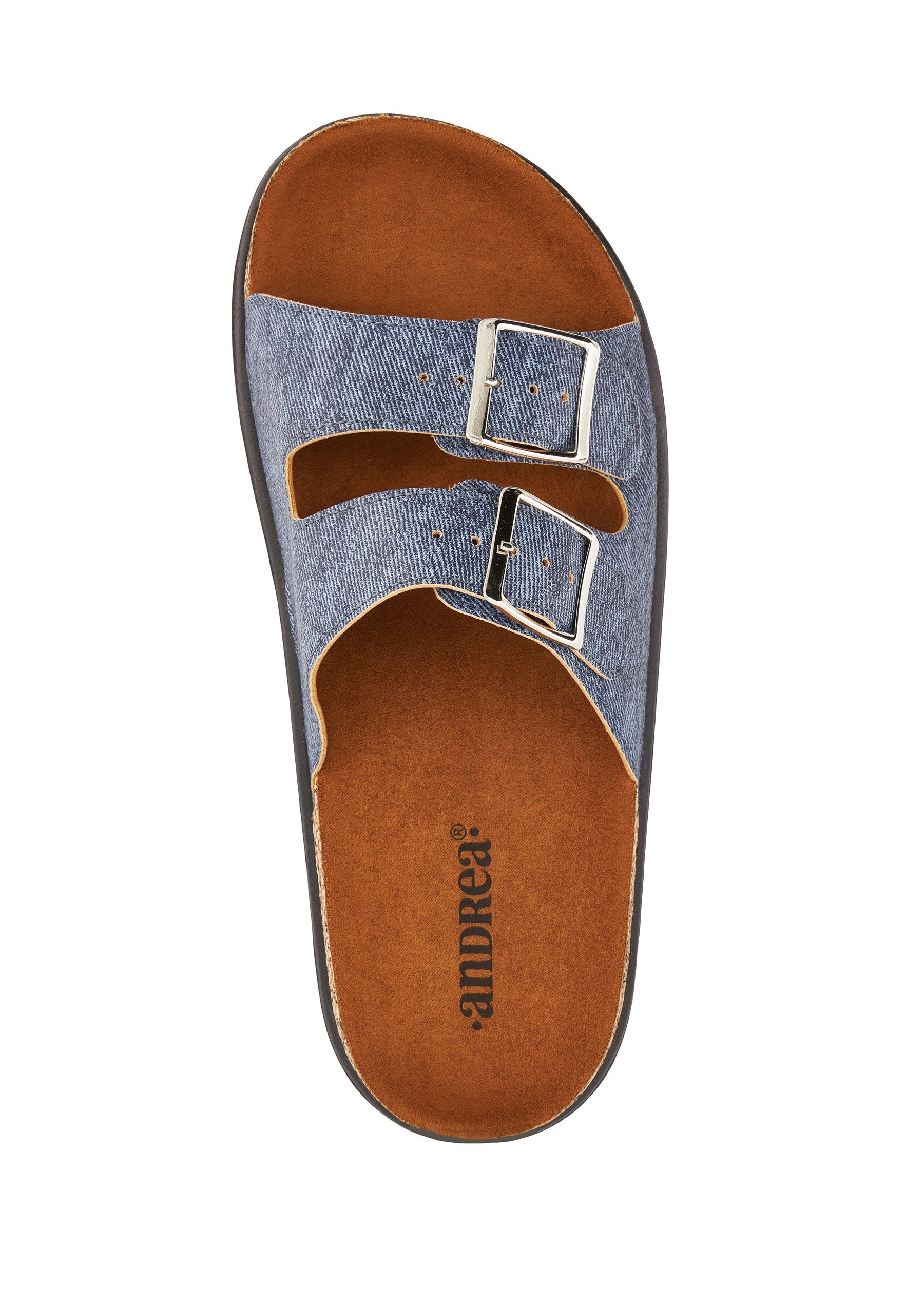 Andrea Double Buckle Strap Sandals 36880