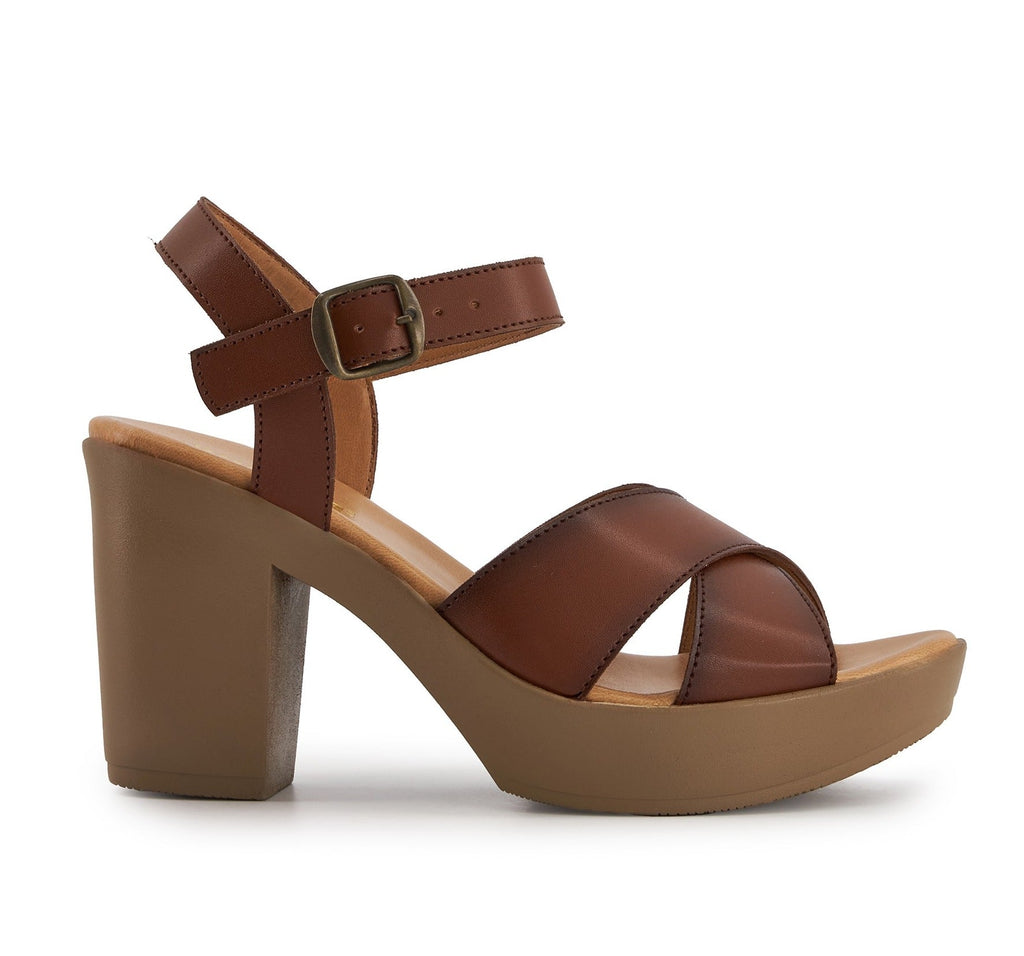 Andrea Comfort Classic Heel Ankle Strap Sandals 76401