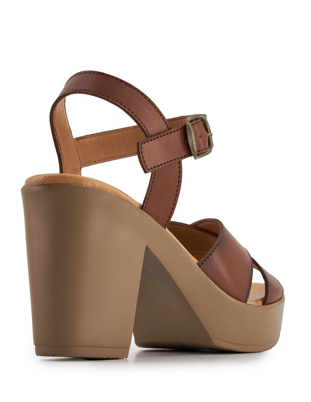 Andrea Comfort Classic Heel Ankle Strap Sandals 76401