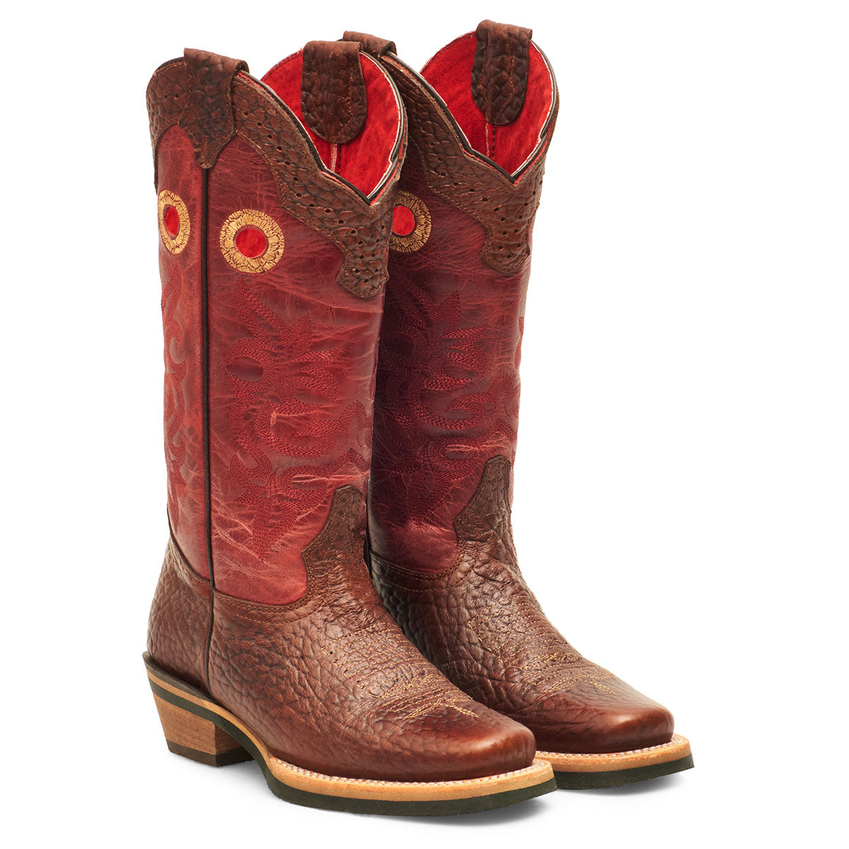 Women's Cowgirl Leather Boots By Forastero FOR84638