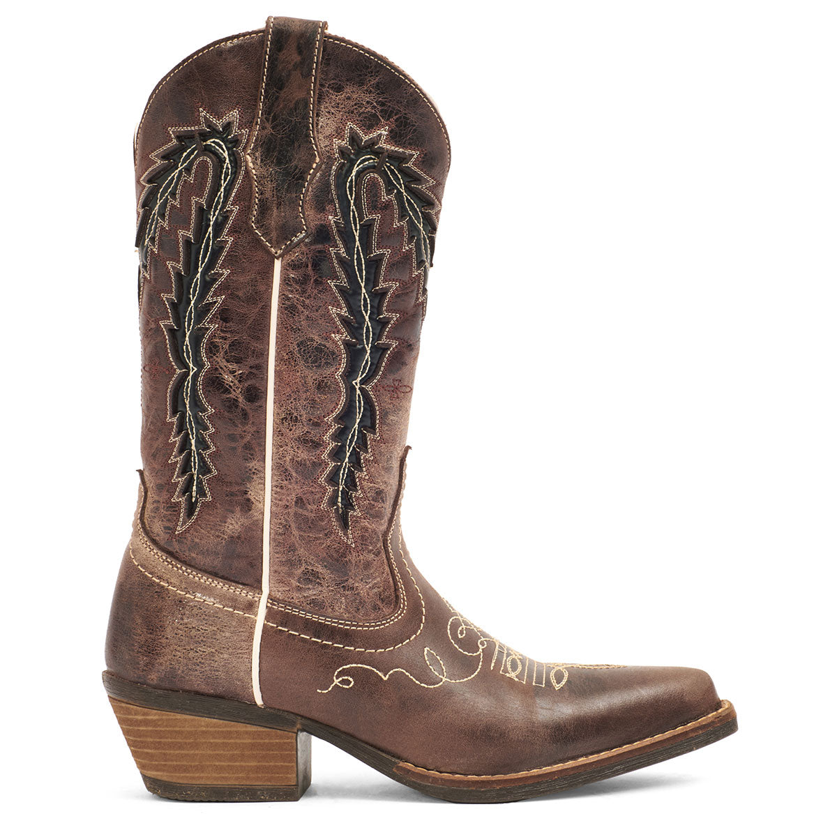 Women's Cowgirl Leather Boots By Forastero FOR84641