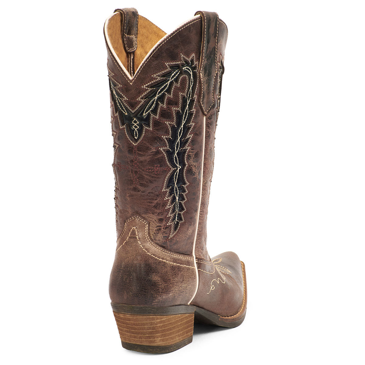 Women's Cowgirl Leather Boots By Forastero FOR84641