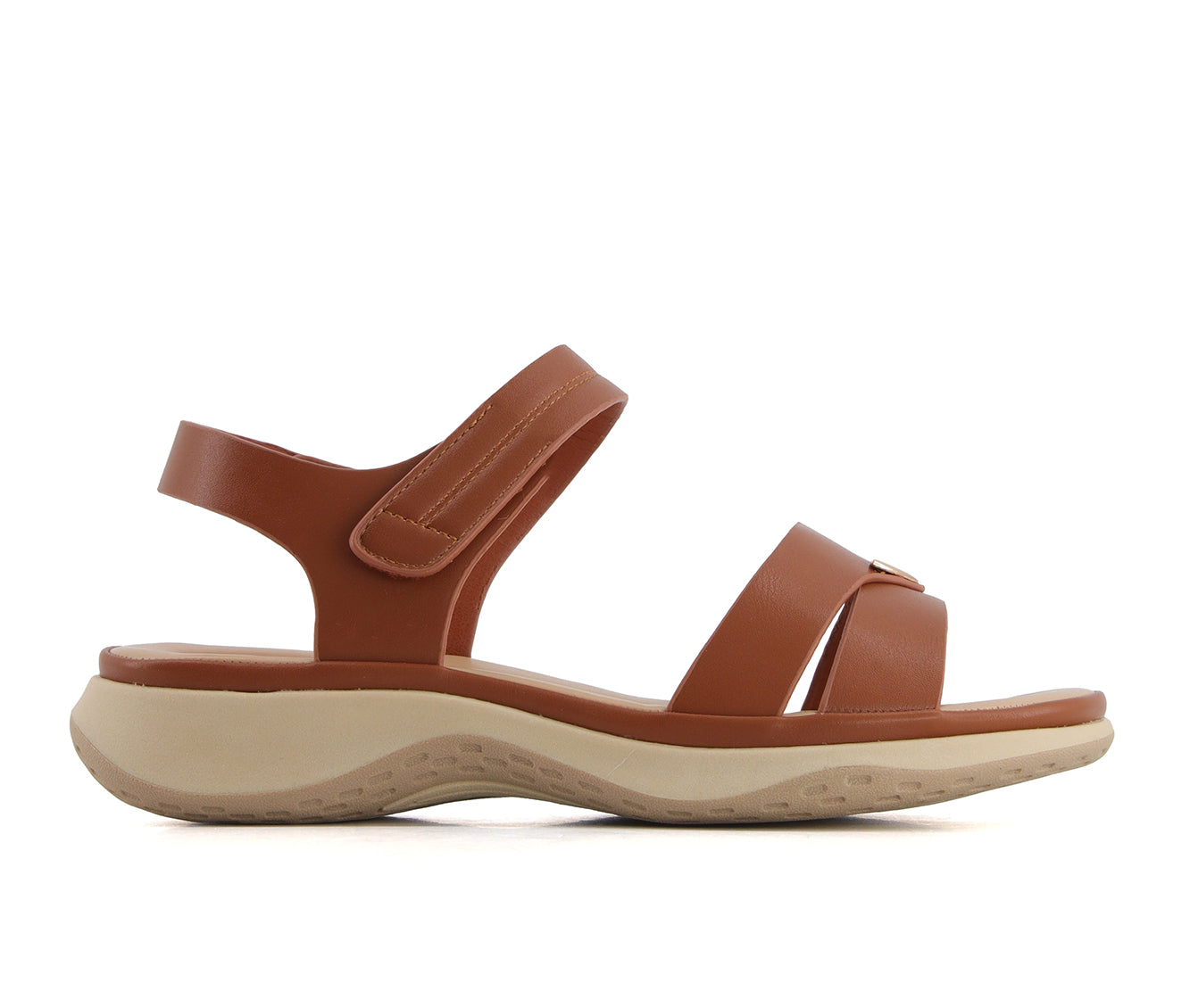 Andrea Women's Ankle Strap Sandals with Hook and loop Closure 61747