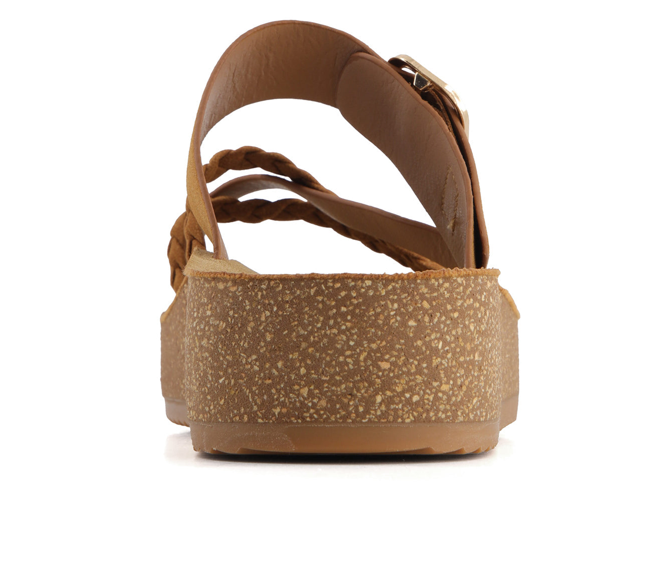 Andrea Women's Footbed Wedge Sandals with buckle 61751