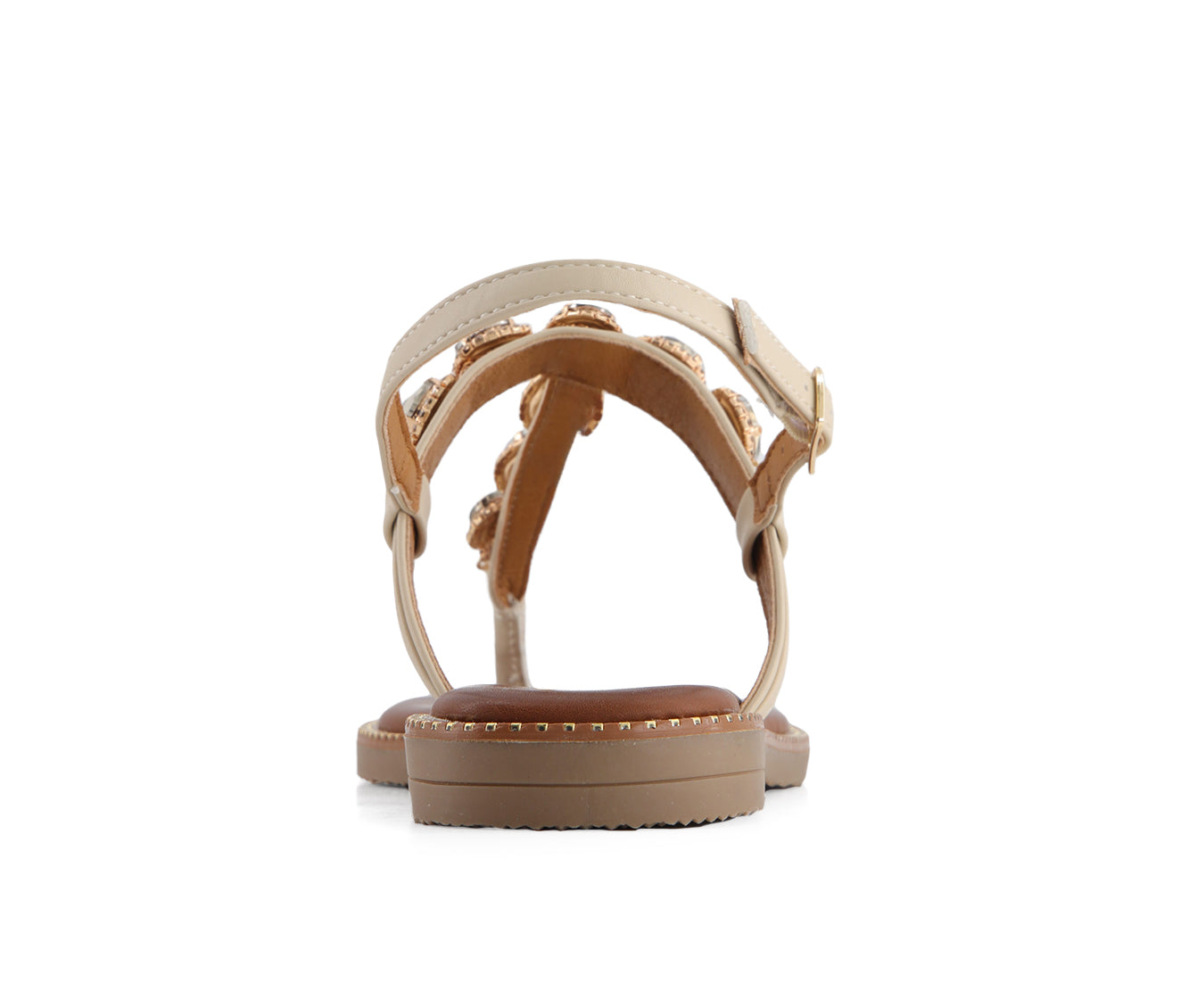 Andrea Women's Thong Sandals with Buckle Strap 61949