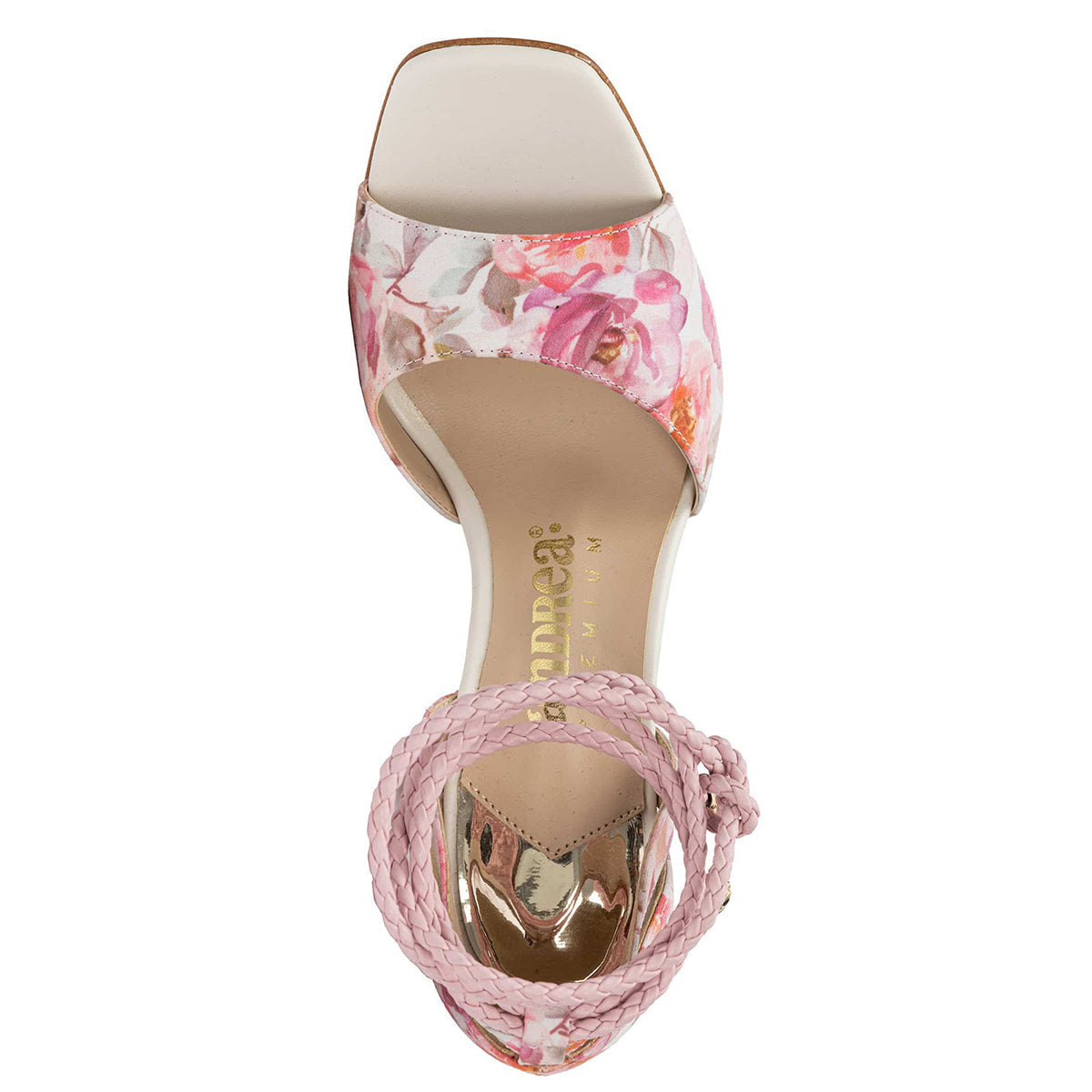 Andrea Women's High Heel Sandals With Rope Ankle Strap 65081