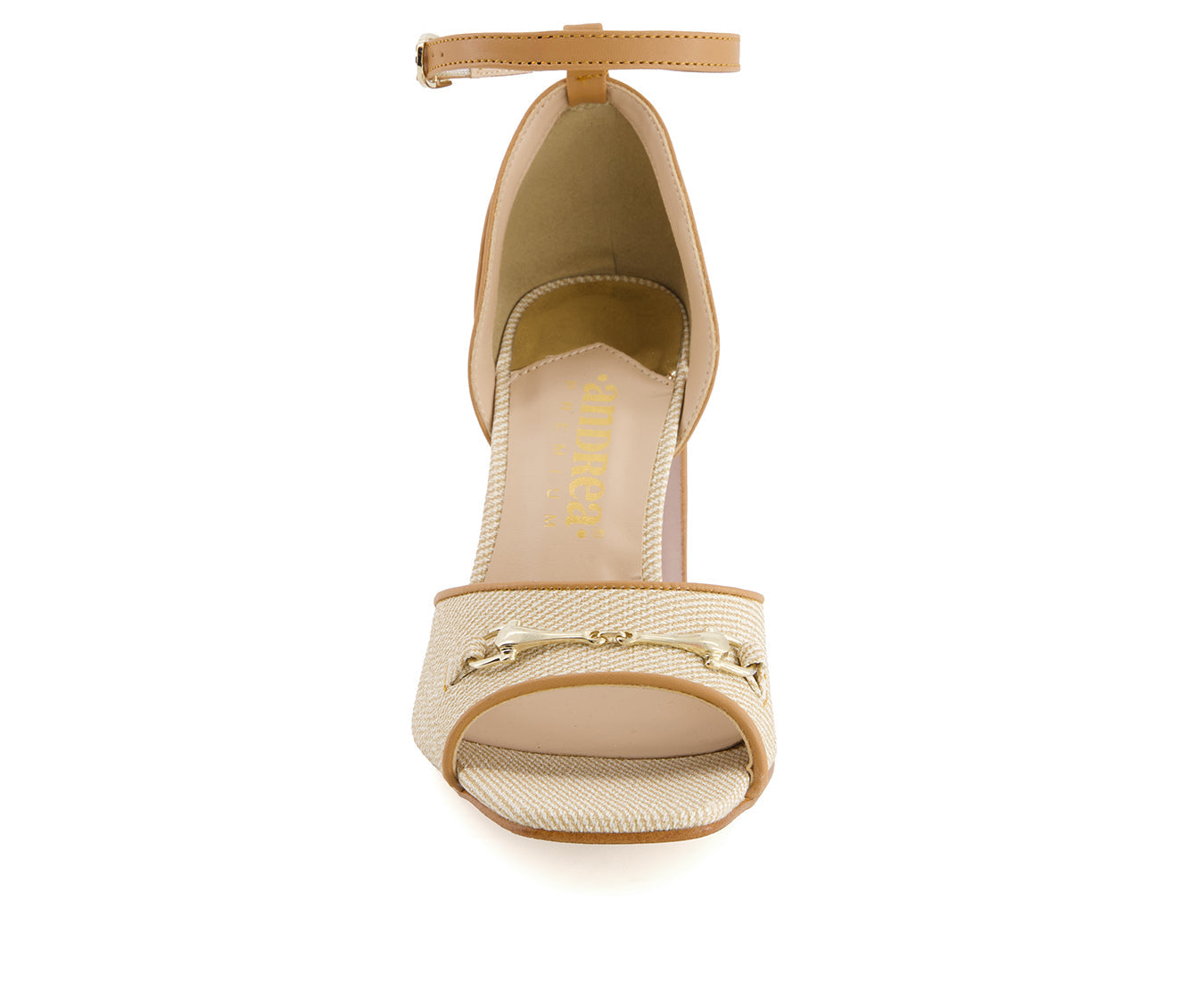 Andrea Women's Heeled Ankle Strap Sandals 65187