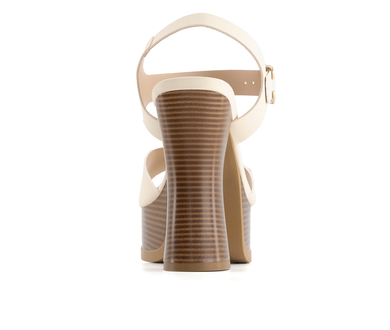 Andrea Women's Heeled Platform Ankle Strap Sandals 64761