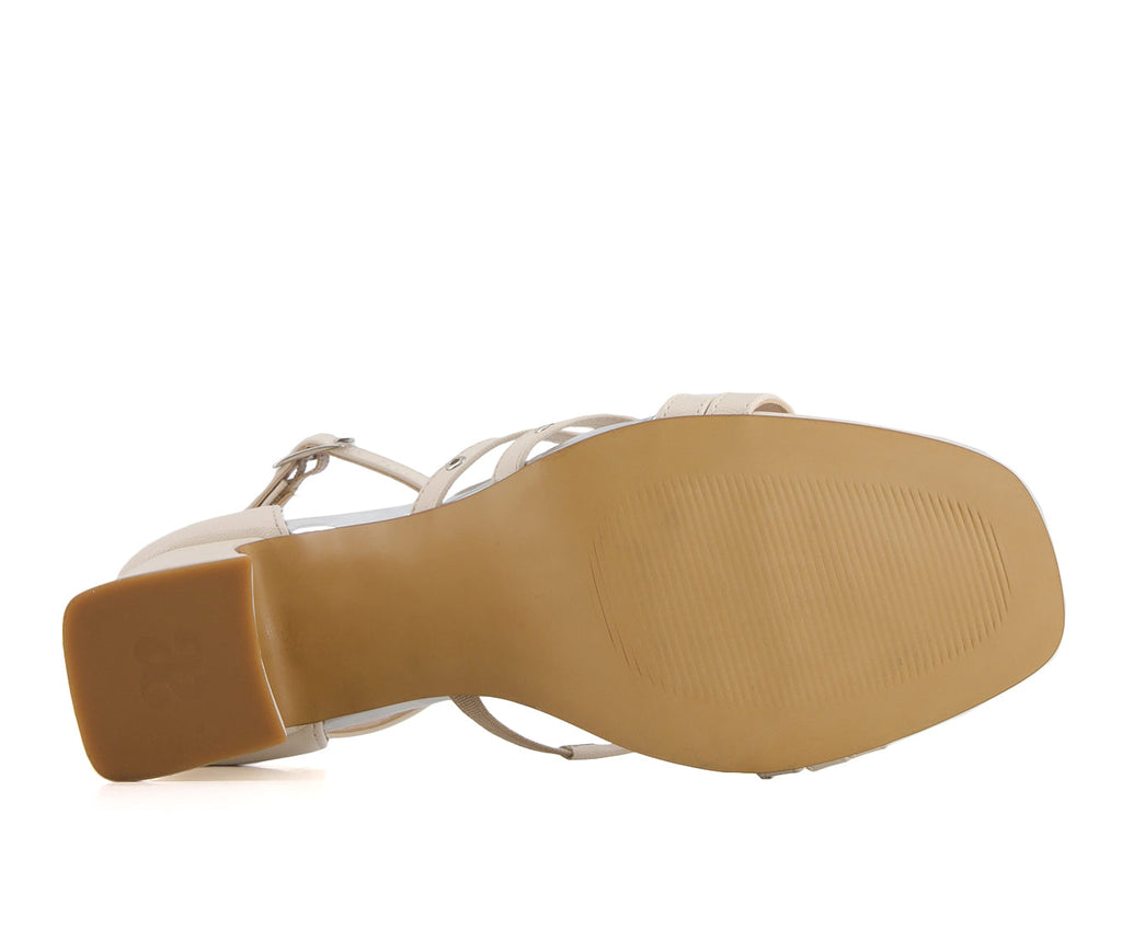 Andrea Women's Ankle Strap Heeled Sandals 64959