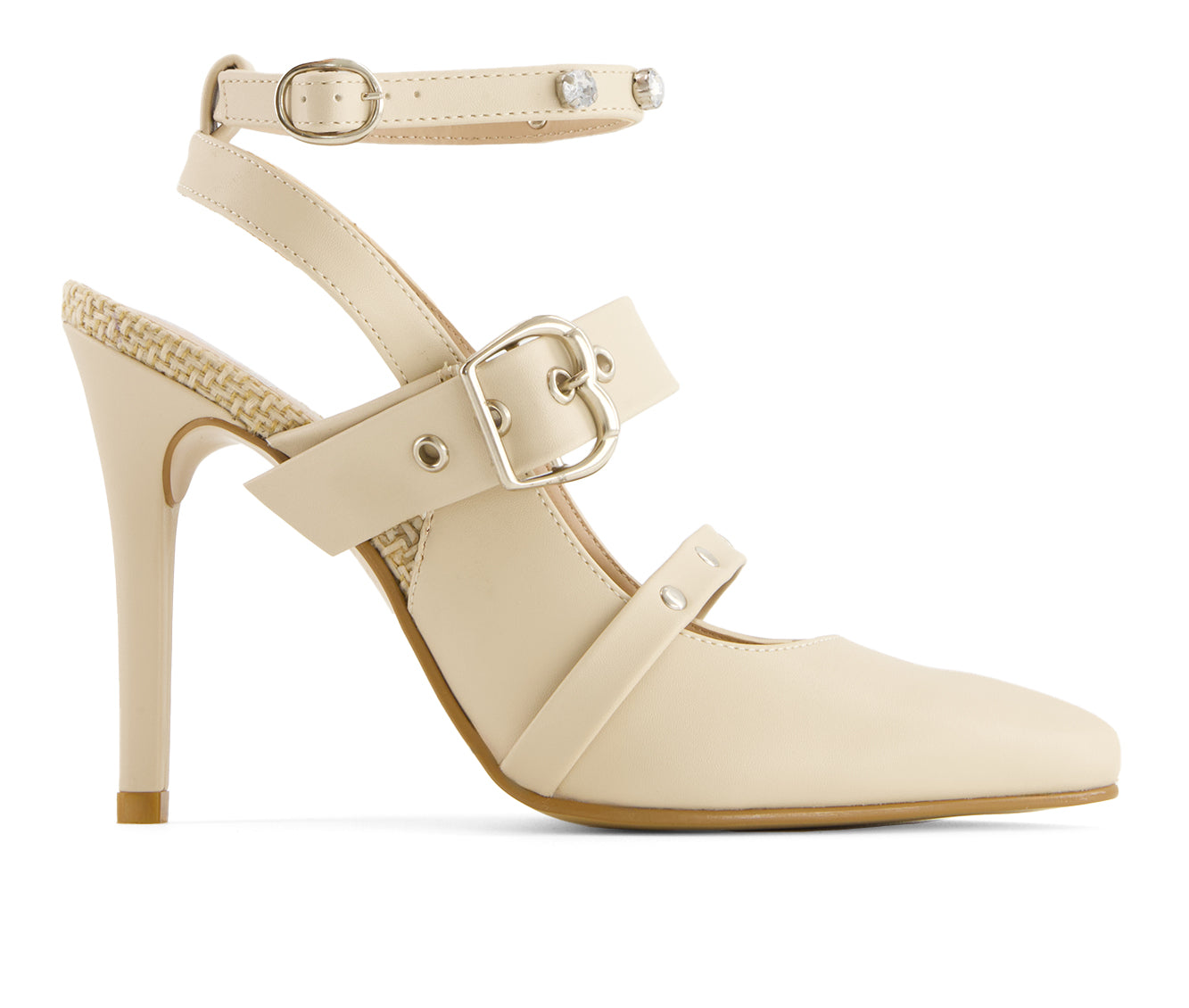 Andrea Women's Ankle Strap Stilettos 52184