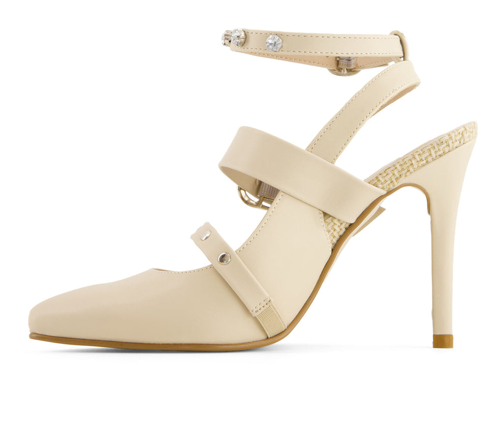 Andrea Women's Ankle Strap Stilettos 52184