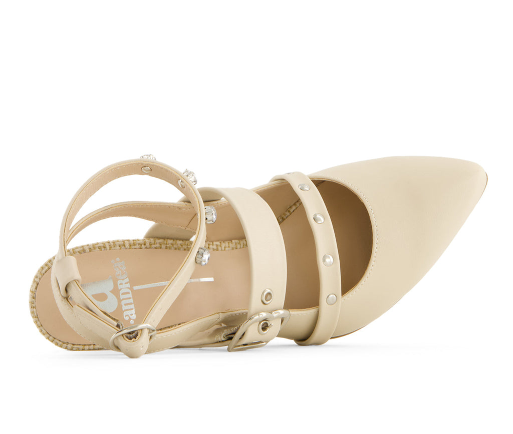 Andrea Women's Ankle Strap Stilettos 52184