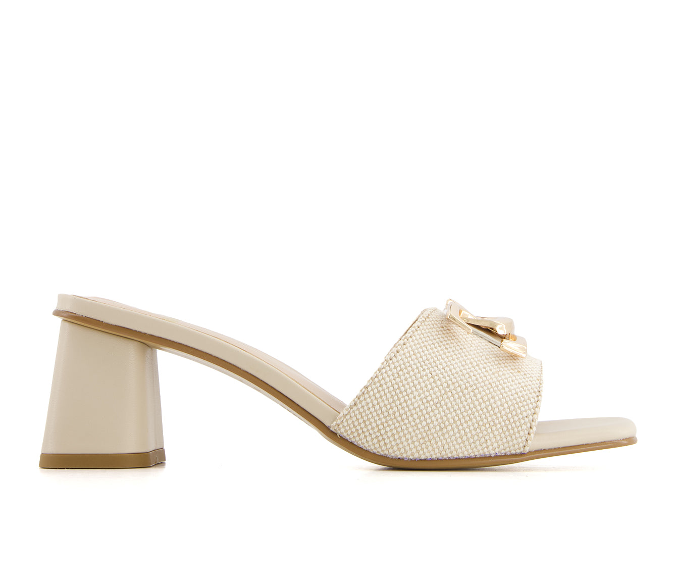 Andrea Women's Slip on Heeled Sandals 65034