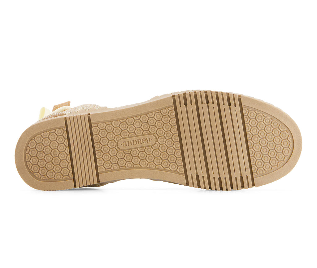 Andrea Women's Textile Ribbon Lace Flats 65286