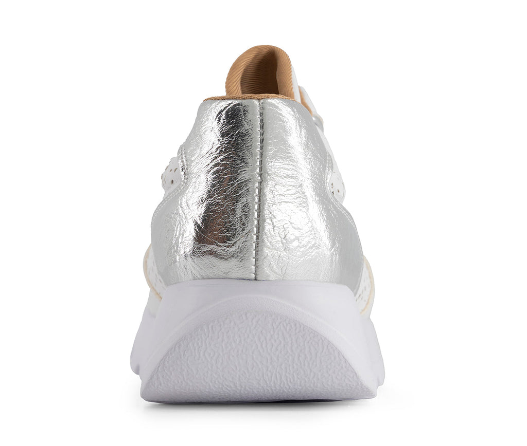 Andrea Women's Casual Sneakers With Laser Cut Pattern 65249