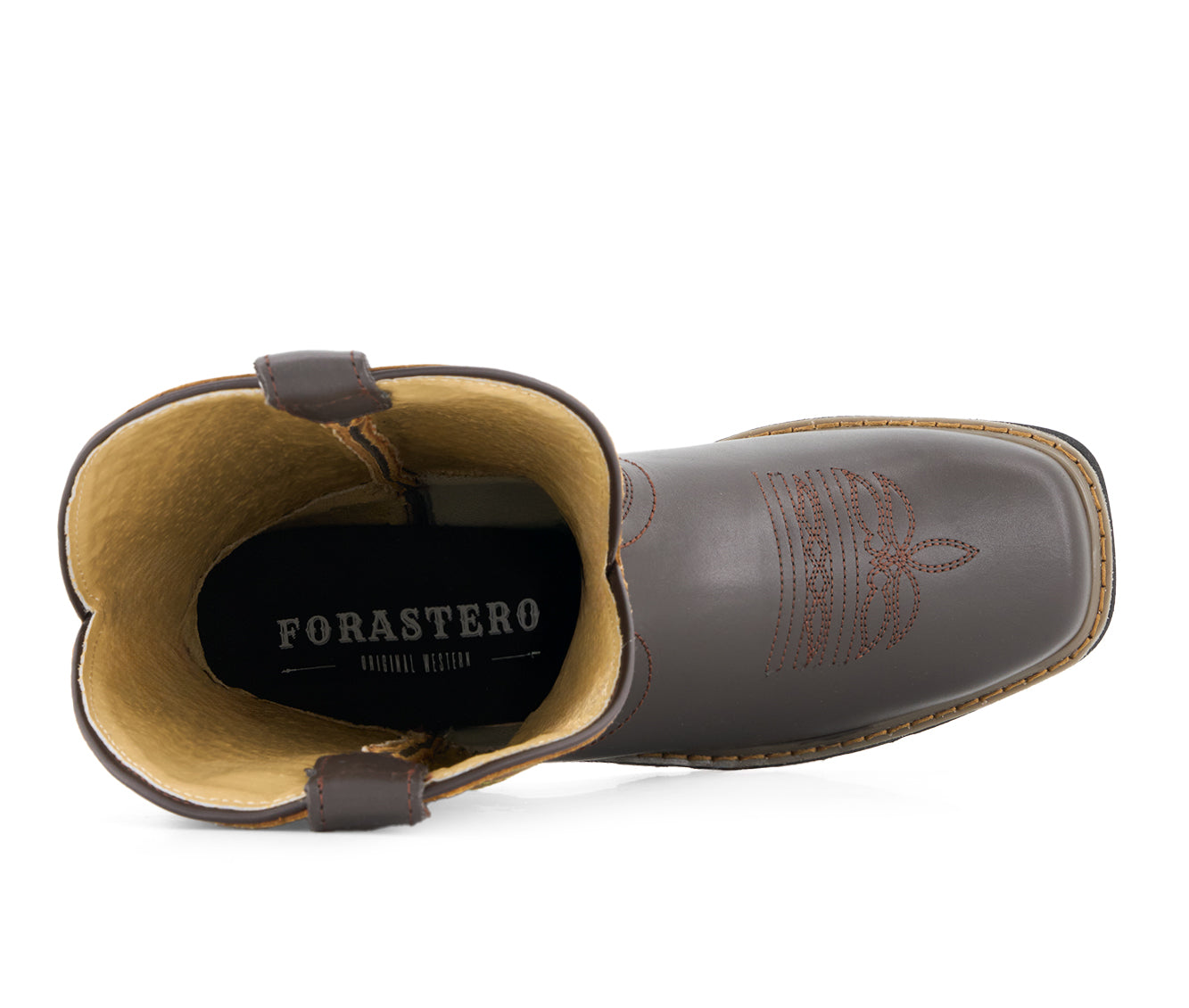 Forastero Men's Leather Cowboy Boots Bicolor 65959