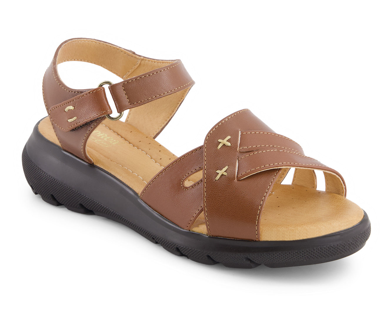 Andrea Women's Premium Comfort Leather Sandals 65433
