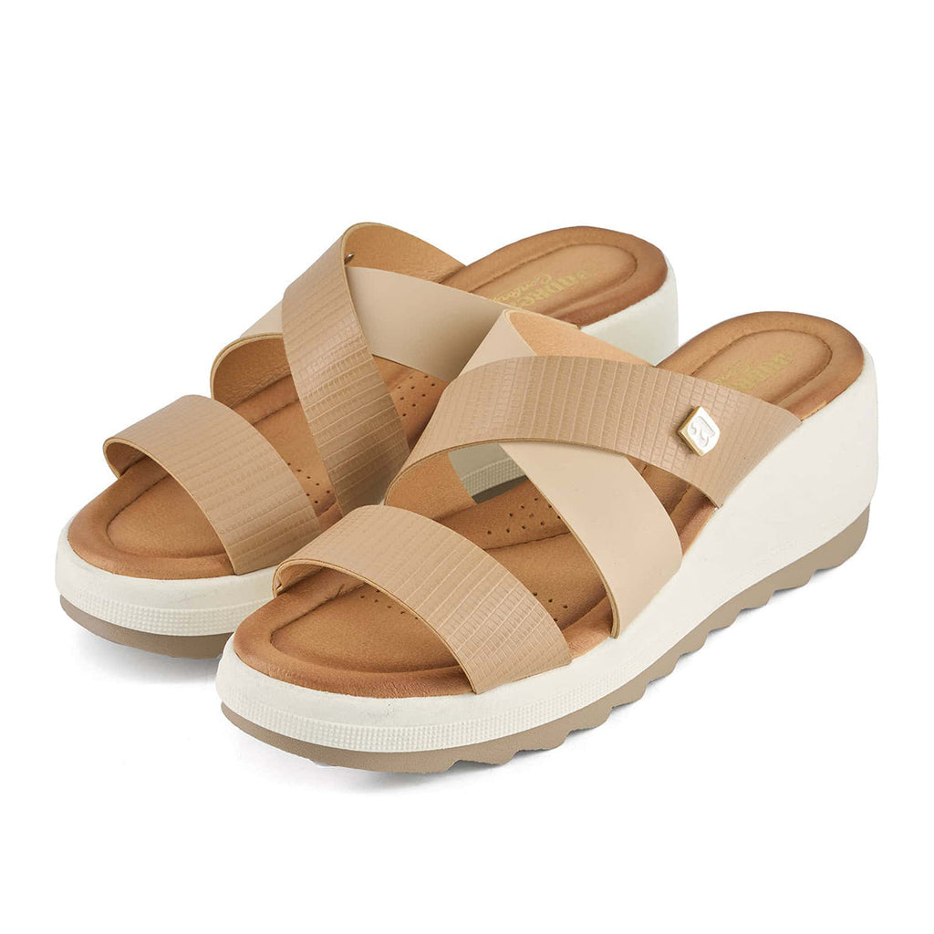 Andrea Women's Slip on Wedge Sandals 65566