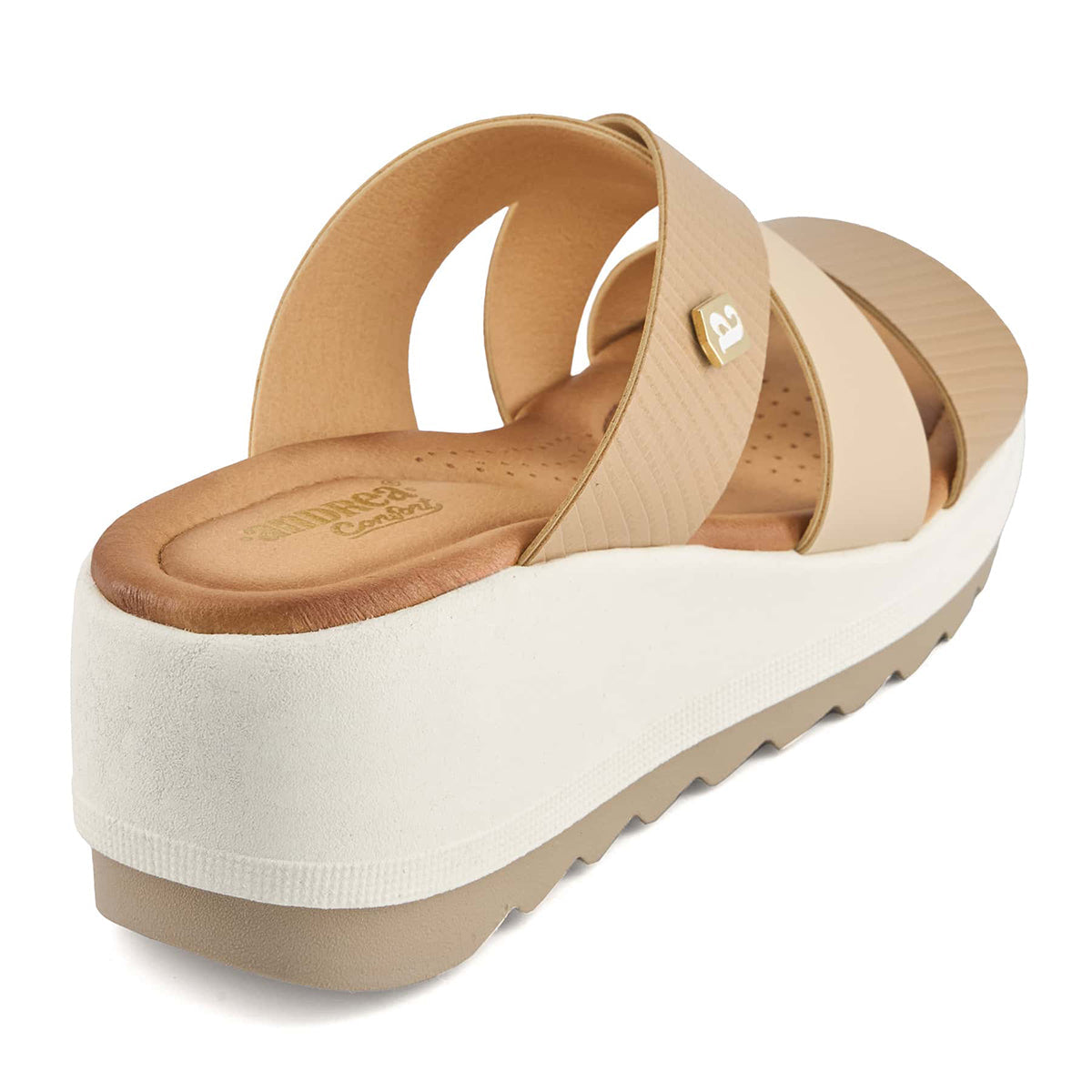 Andrea Women's Slip on Wedge Sandals 65566