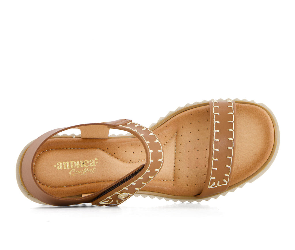 Andrea Women's Wedge Sandals EZ Closure 84806