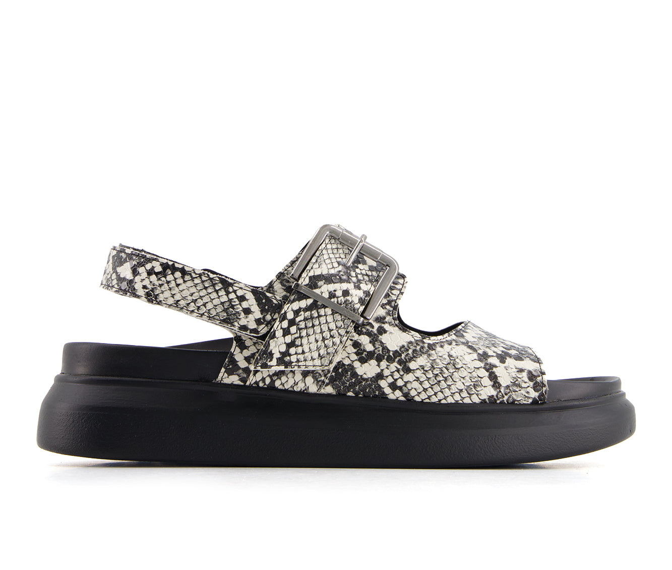 Andrea Women's Footbed Sandals with Hook and loop slingback 66756