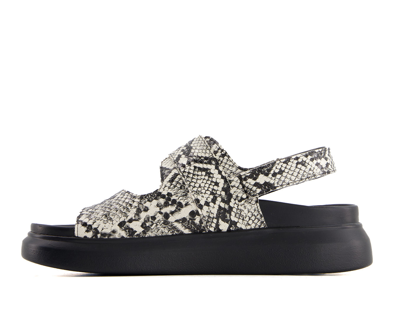 Andrea Women's Footbed Sandals with Hook and loop slingback 66756