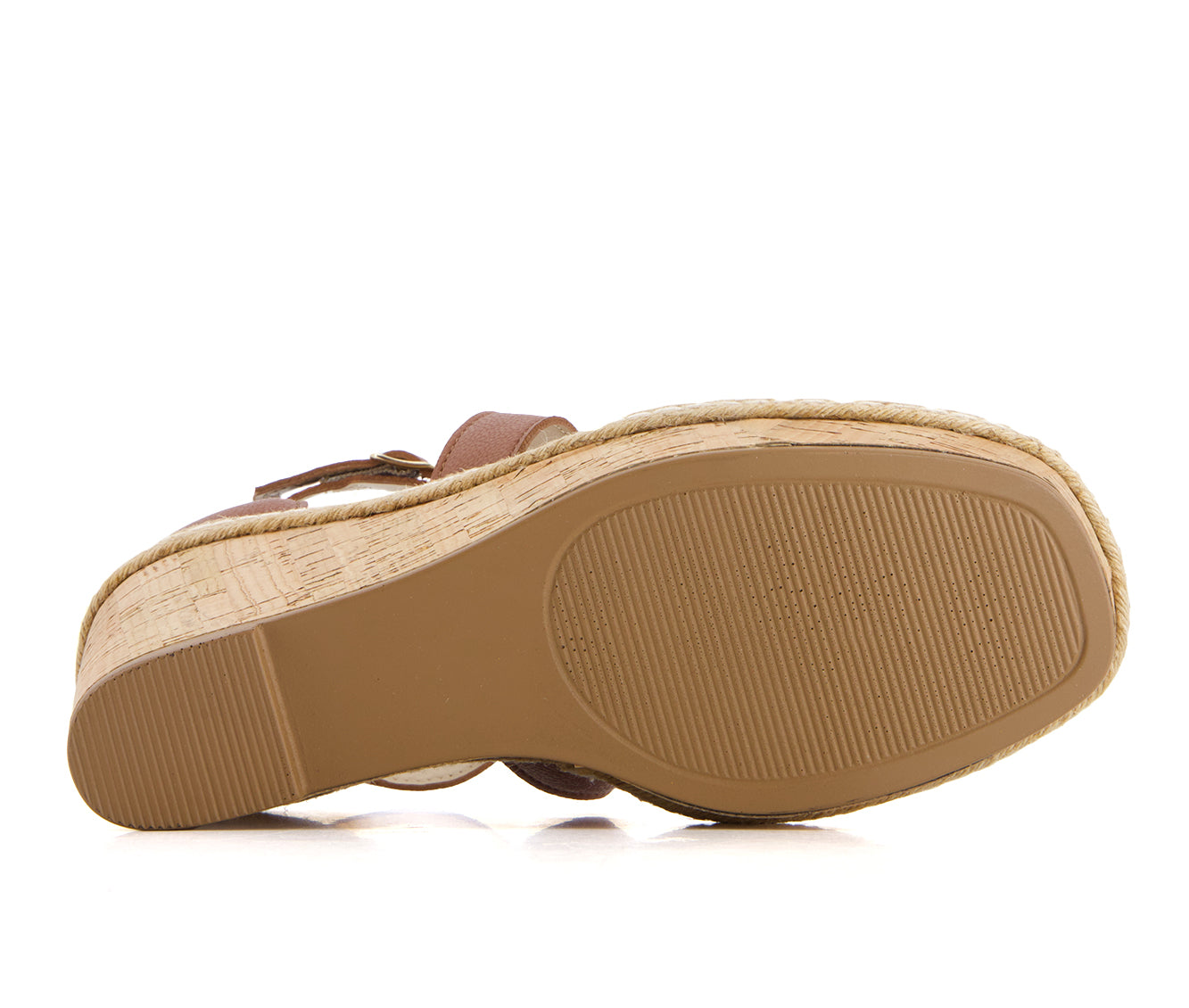 Andrea Women's Wedge Heeled Criss Cross Ankle Strap Sandals 66996