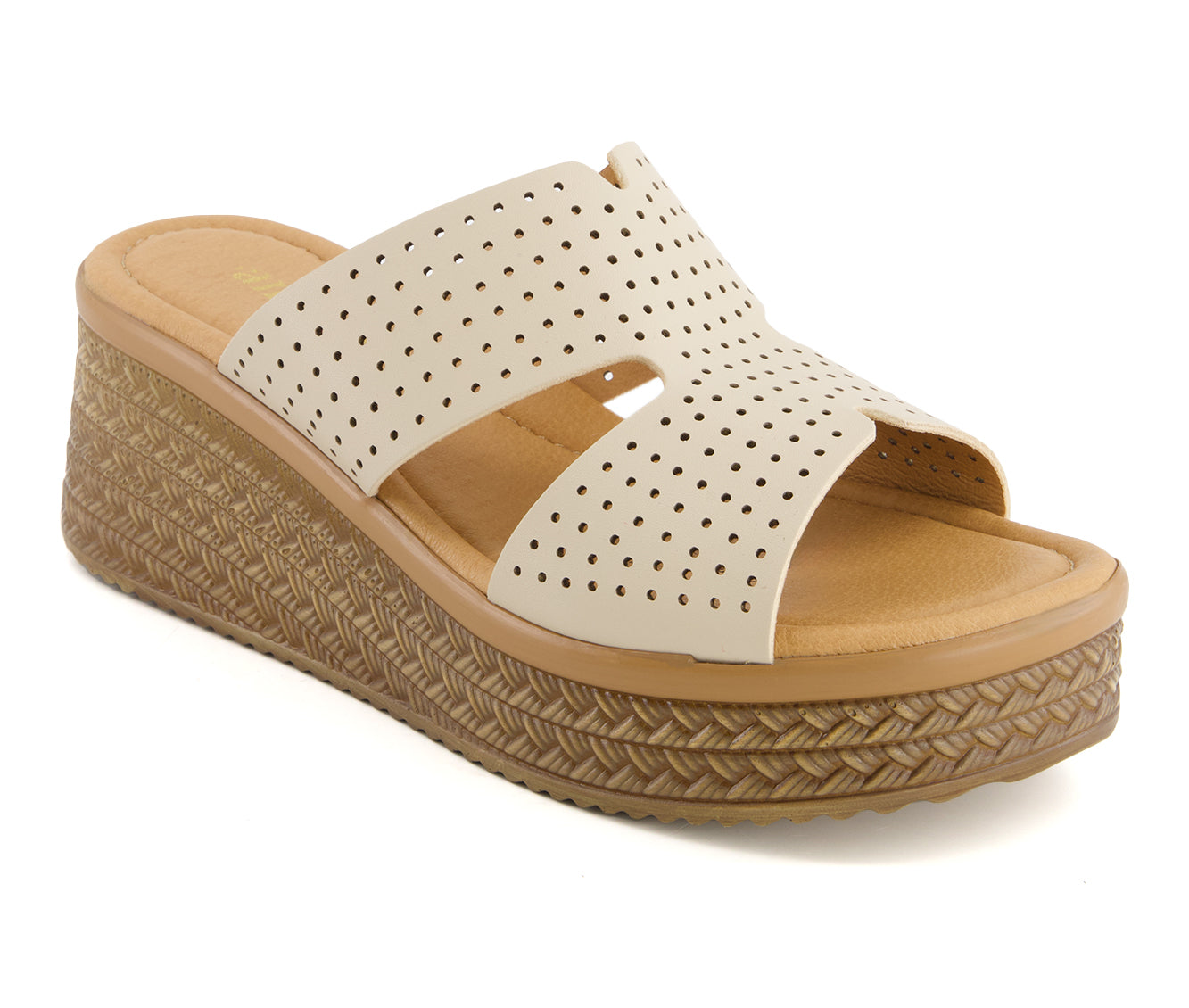 Andrea Women's Wedge Platform Slide Sandals 67332