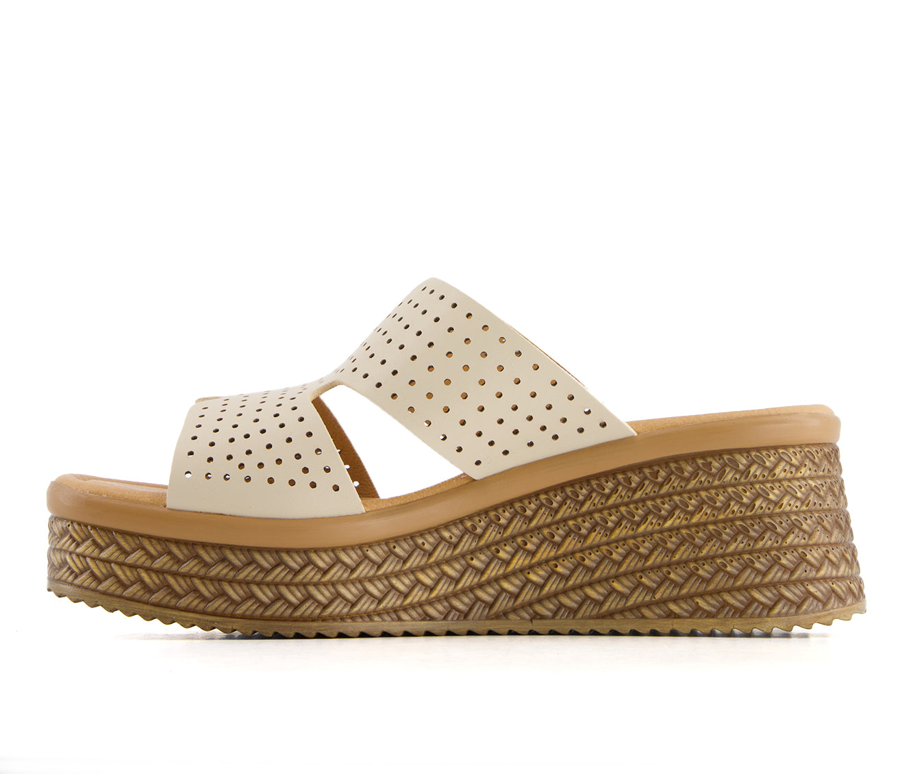 Andrea Women's Wedge Platform Slide Sandals 67332