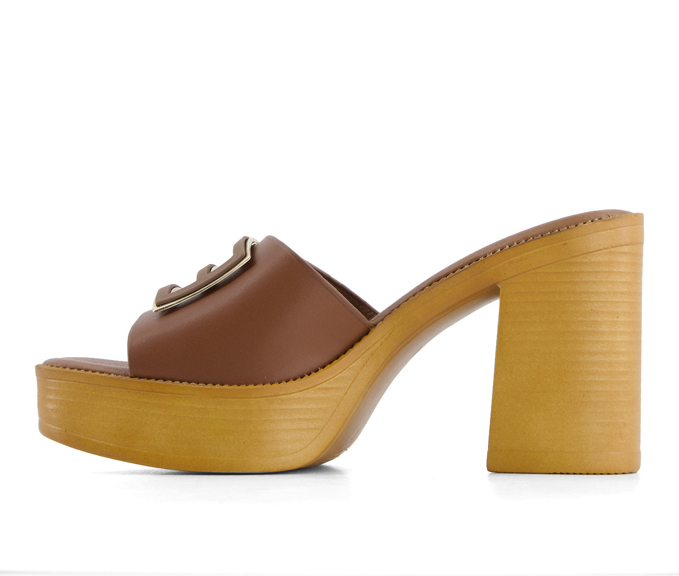 Andrea Women's Heeled Slip on Sandals 66143